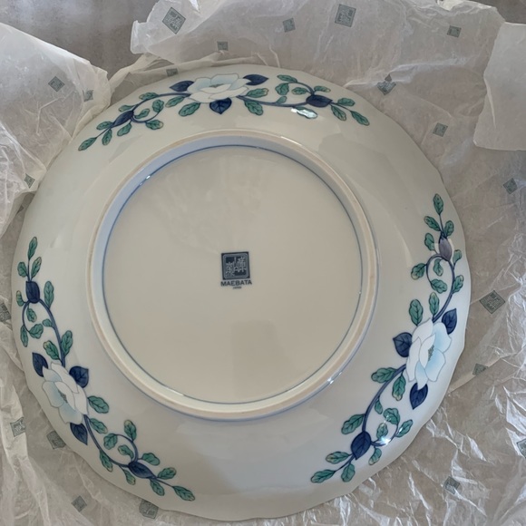 Maebata Mitsukoshi Japanese vintage decorative / china plate NWT - Picture 3 of 11